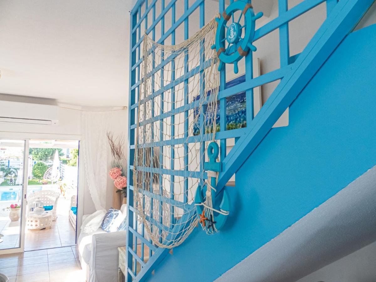Greek Island Style 2 Bedroom Villa With Pool Next To The Sea Larnaca Eksteriør billede